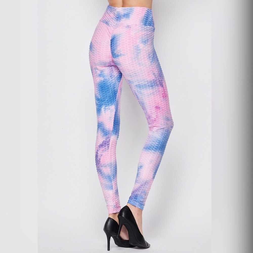 Ruched Butt Lifting Enhancing Yoga Black Leggings - Picture 3 of 3